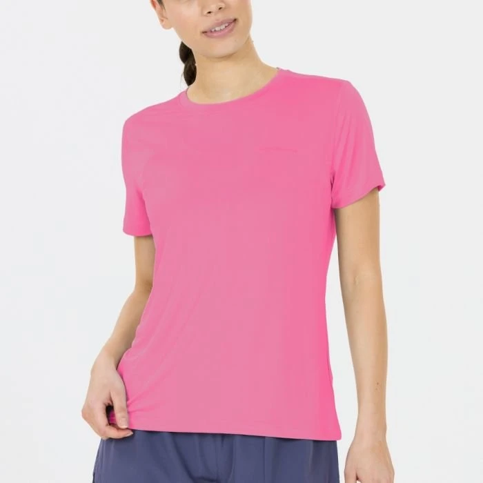 Endurance Yonan Performance V2 SS Tee Rose Femme - Taille 42