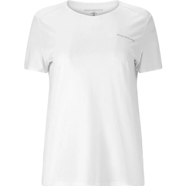 Endurance Waane Maillot Femme Technique Blanc