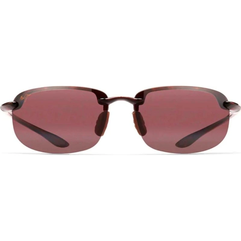 Maui Jim Ho'okipa MJ0407S Lunettes de Soleil Carrées Havane Rose