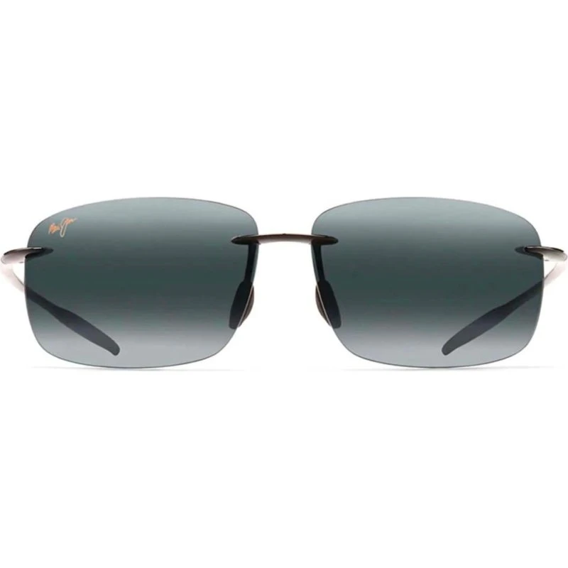 Maui Jim Breakwall 422 Lunettes de Soleil Polarisées Noir et Gris