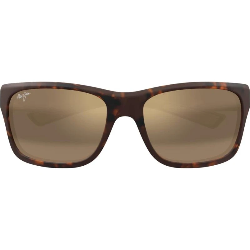Maui Jim Ano Nui MJ0681S Lunettes de Soleil Homme Carrées Havane