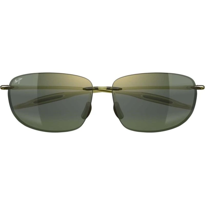 Maui Jim Breakwall MJ0422S - Lunettes de Soleil Carrées Vertes Polarisées