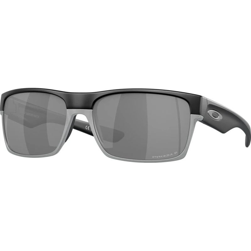 Oakley OO9189 TWOFACE Lunettes De Soleil - Matte Black/Chrome Iridium