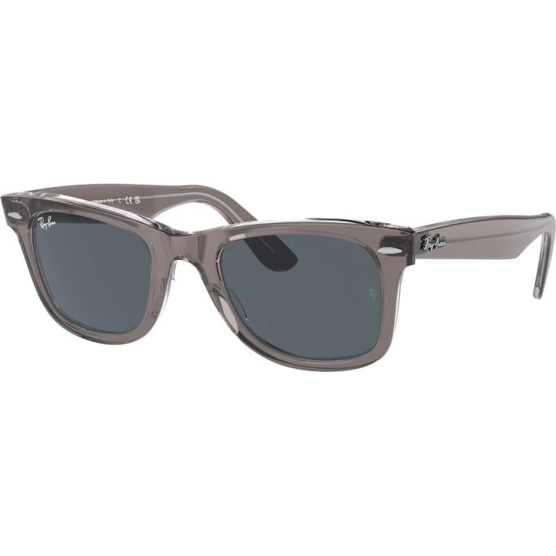 Ray-Ban RB2140 Wayfarer Classic Polished Grey Transparent Blue 50