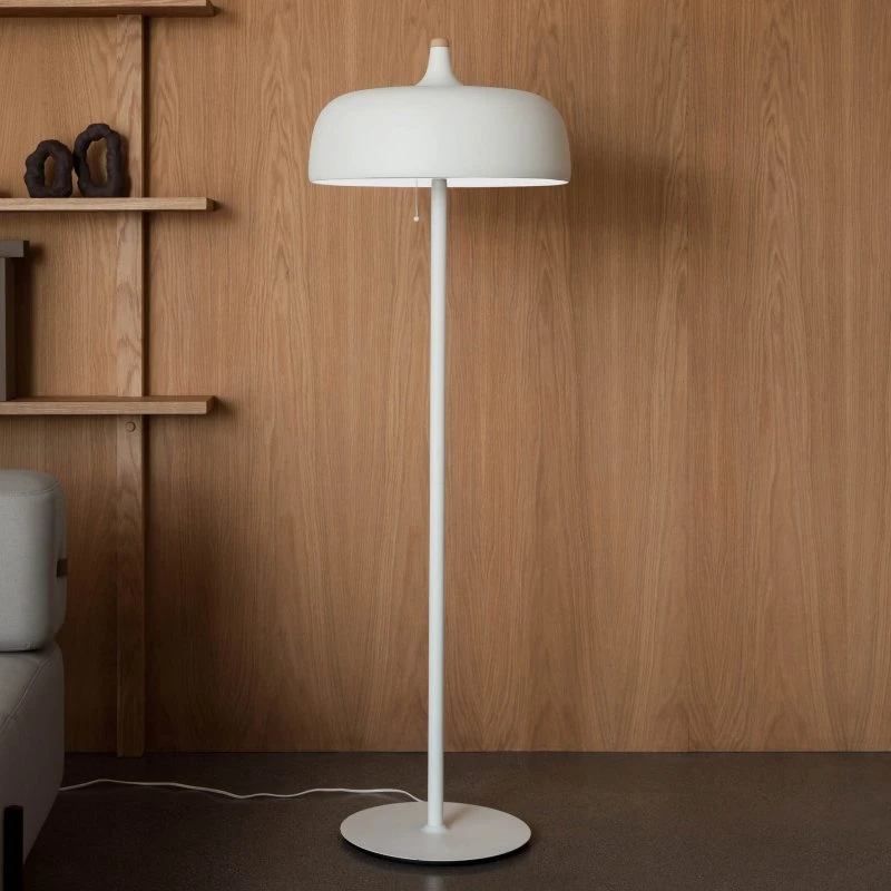 Northern Lampadaire Acorn Blanc Mat