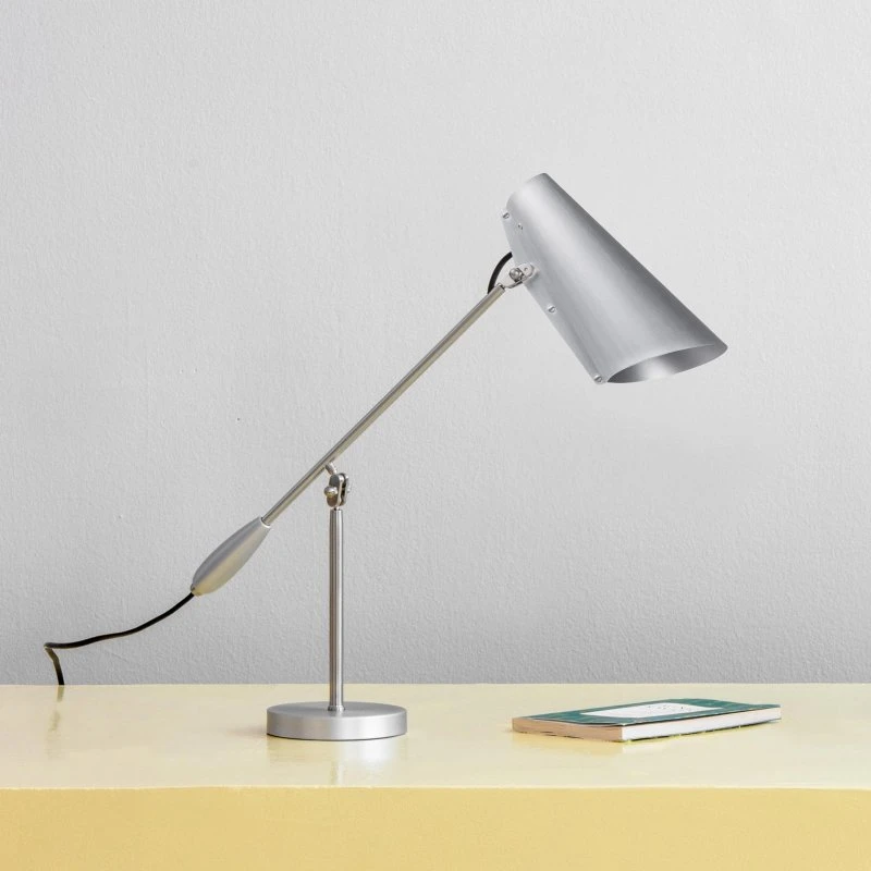 Northern Lampe de table Birdy - Design Rétro Gris