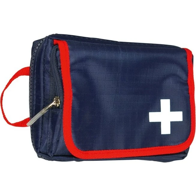 Holthaus Medical Trousse de premiers secours Travel – nylon bleu/rouge