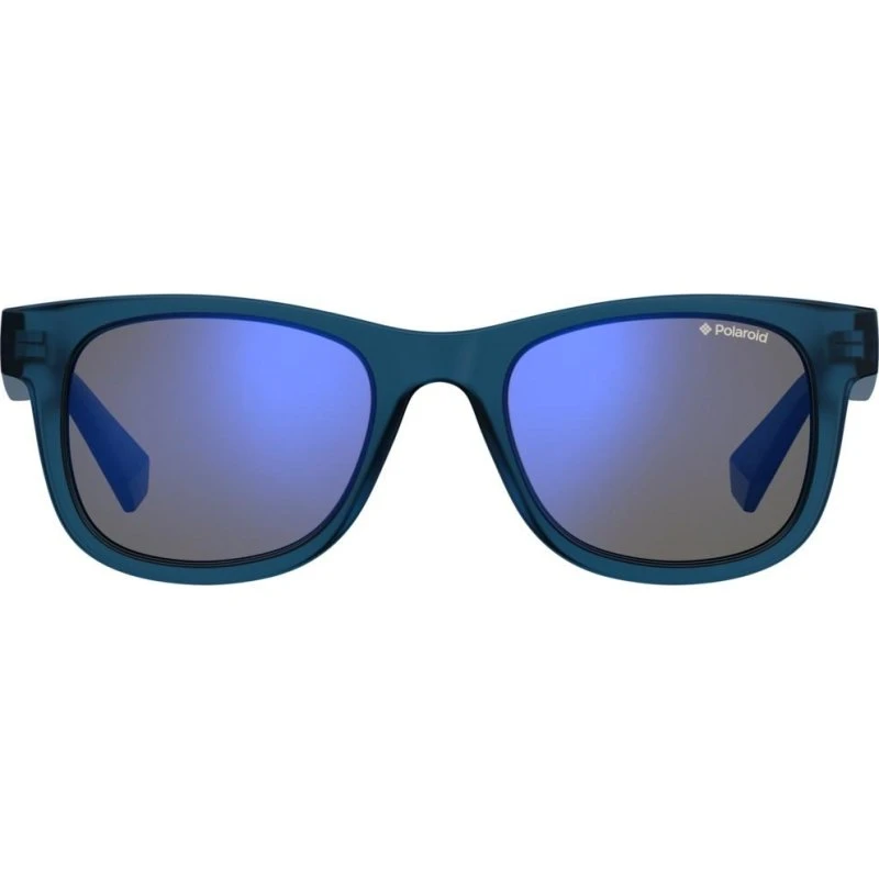 Polaroid PLD 8009/N/NEW Lunettes de Soleil Polarisées Bleues pour Enfant