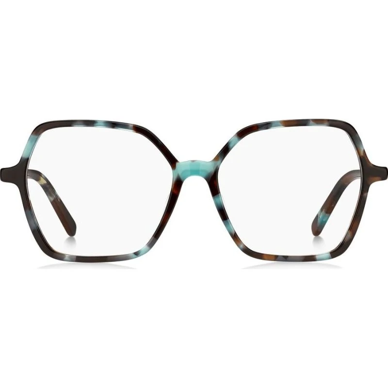 Marc Jacobs Marc 709 Lunettes de Vue Géométriques Havane Teal