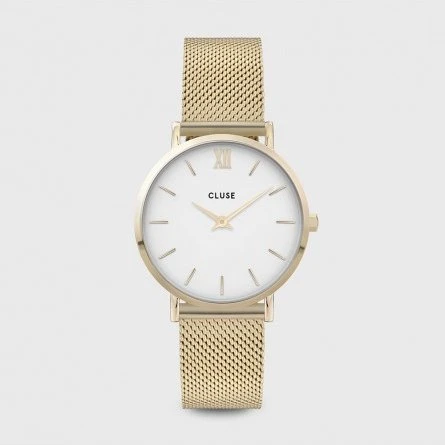 Cluse Minuit Mesh Rose Gold, 33 mm