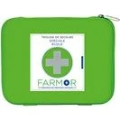 FARMOR Trousse de secours école grand modèle vert fluo