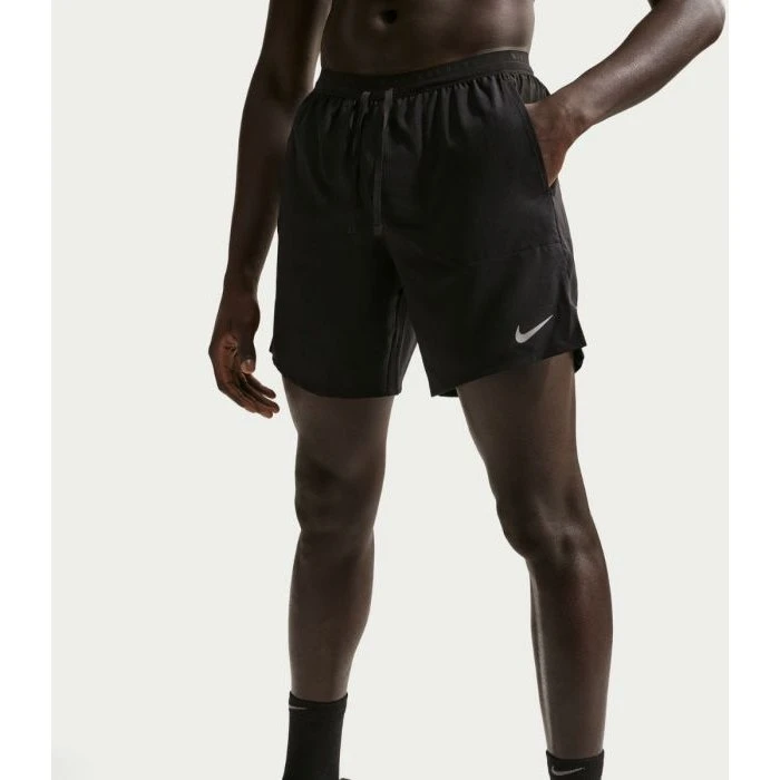 Nike Dri-FIT Stride 2-en-1 Shorts 7 pouces pour Homme - Noir