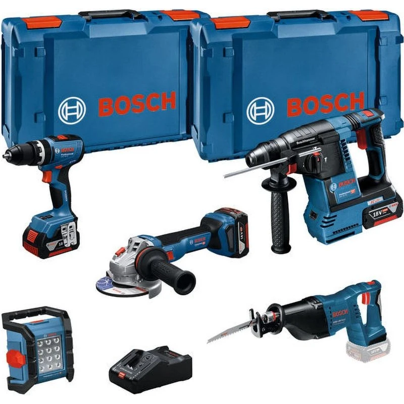 Bosch 18V Profi-Set GSB+ BH+WS+SA+LI 0615A5007S