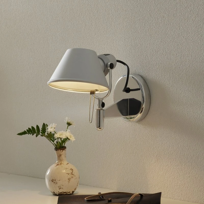 Artemide Tolomeo Faretto Applique Murale Design en Aluminium