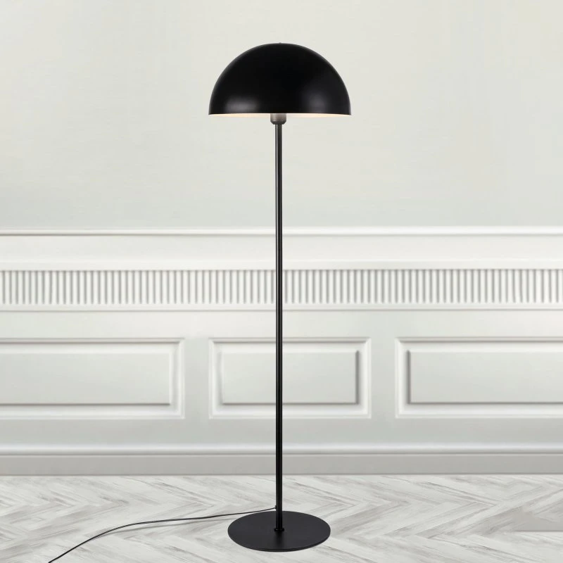 Nordlux Lampadaire Ellen 40 Noir - Design Scandinave en Métal