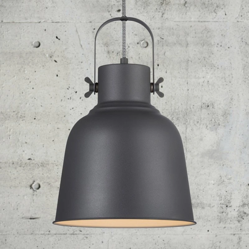 Nordlux Suspension Adrian - Noir, Ø 25 cm, Design Scandinave