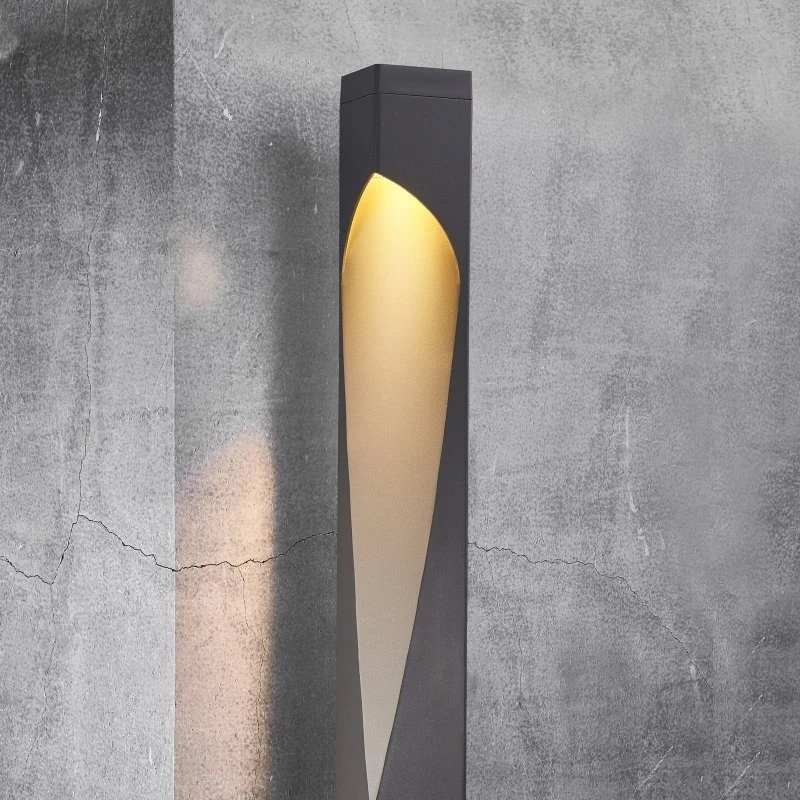 Nordlux Borne lumineuse Concordia, Anthracite, Aluminium Moderne