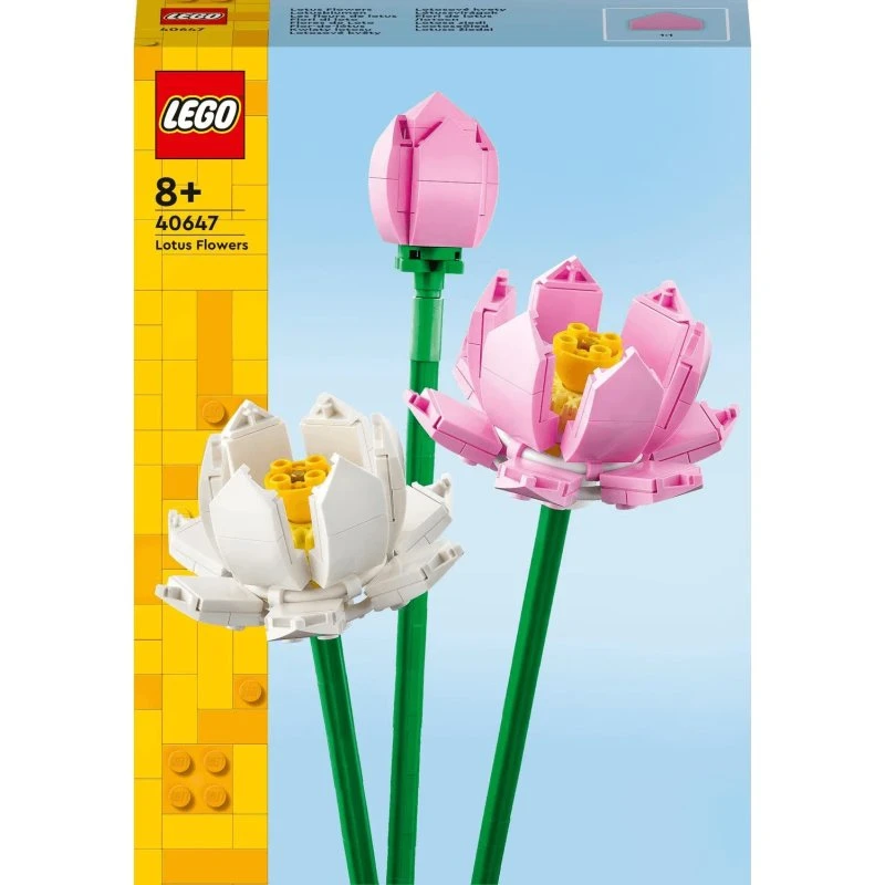 LEGO Les Fleurs de Lotus 40647, Set de Construction 8+