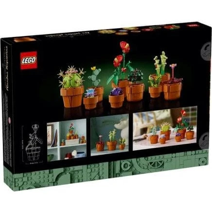 LEGO Icons Petites Plantes 10329 - Set de Décoration Botanique
