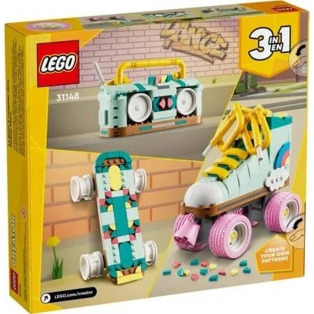 LEGO Creator 3-en-1 Patin à roulettes rétro 31148