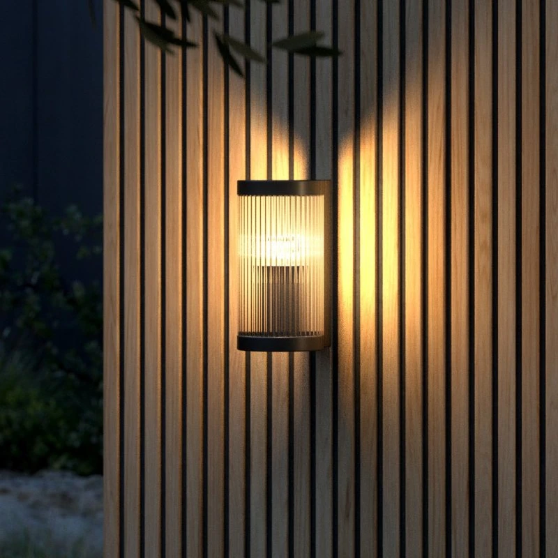 Nordlux Applique Extérieure Coupar, Noir, Aluminium, Dimmable