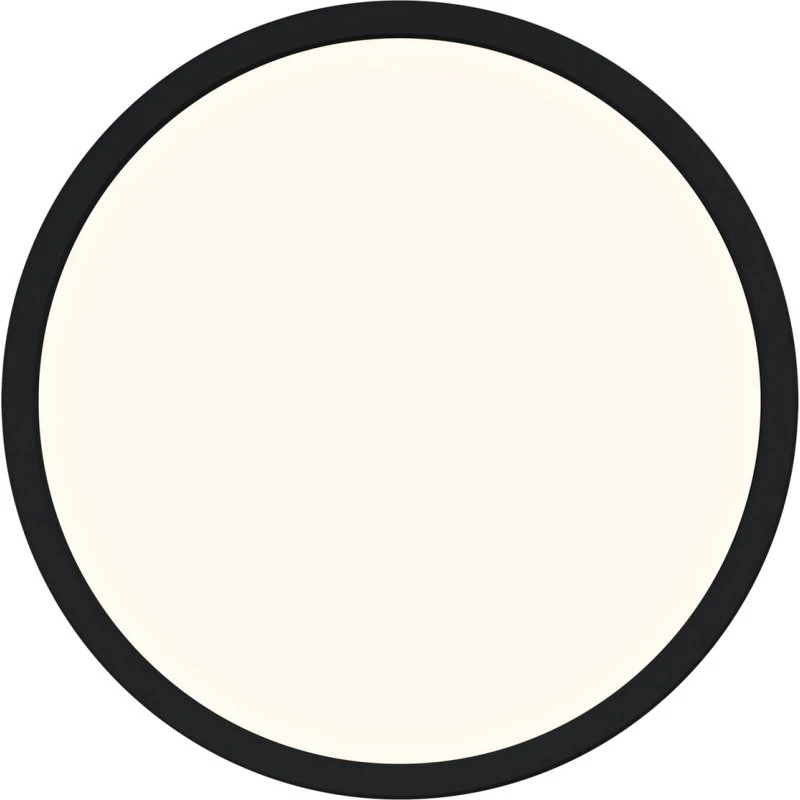 Nordlux Plafonnier LED Oja Smart Noir, Ø 29 cm