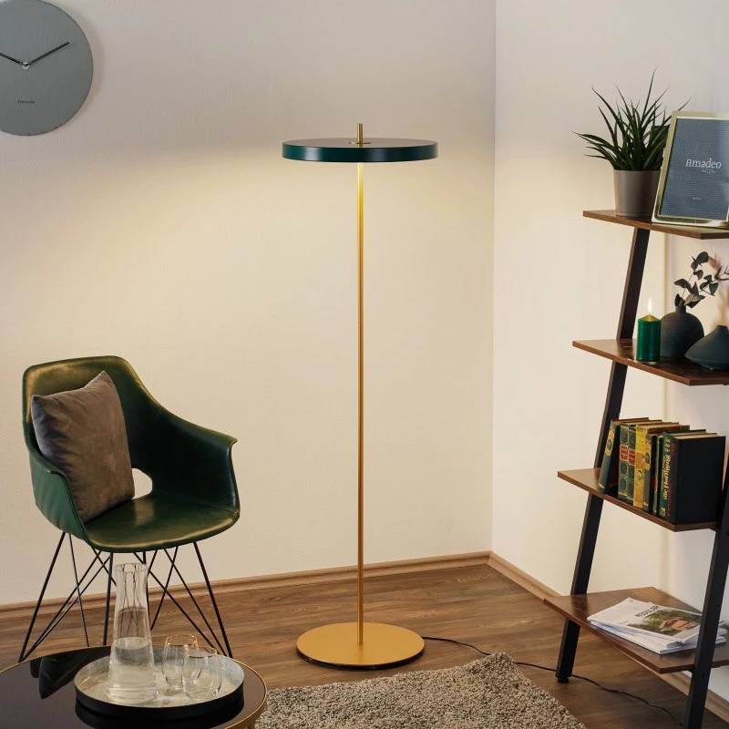 UMAGE Asteria Floor Lampadaire LED Vert Forêt