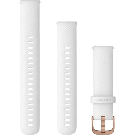 Garmin Bracelet Silicone Quick Release 20 mm - Blanc