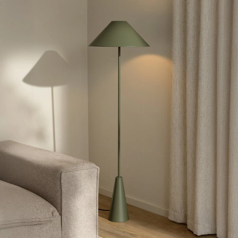 Globen Lighting Lampe sur pied Cannes - Vert mousse, 140 cm