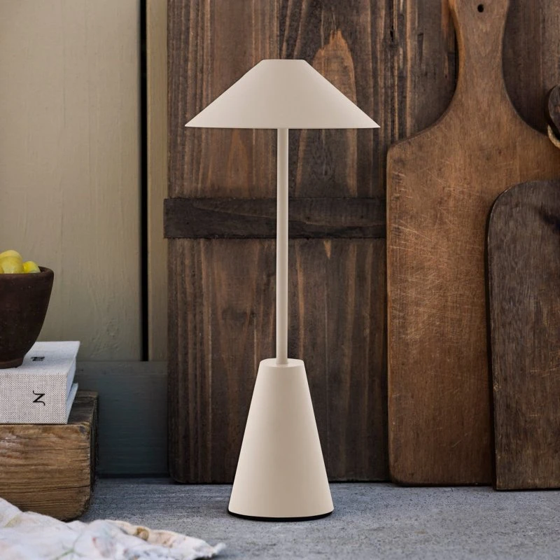 Globen Lighting Lampe de table portable Cannes - Beige - IP54