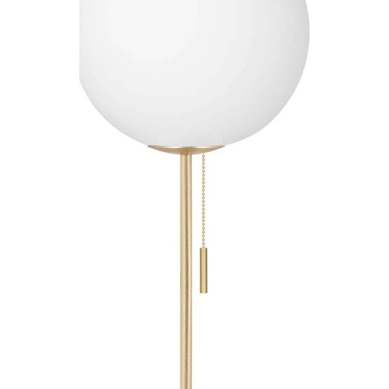 Globen Lighting Lampe sur pied Torrano Marron - Design Verre et Marbre
