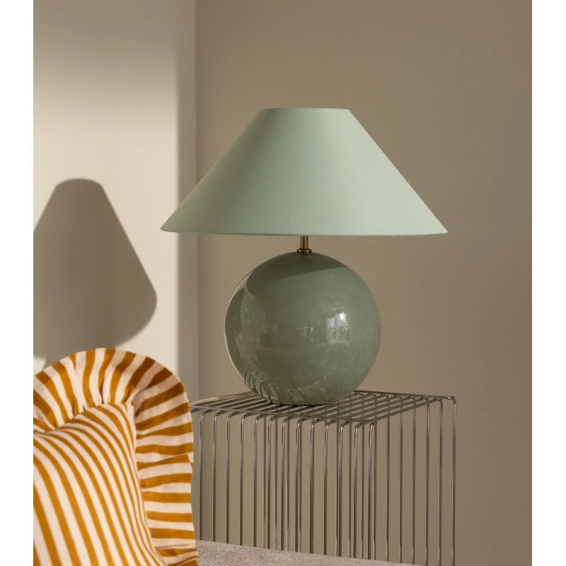Globen Lighting Lampe à poser IRIS Verte - 45 cm