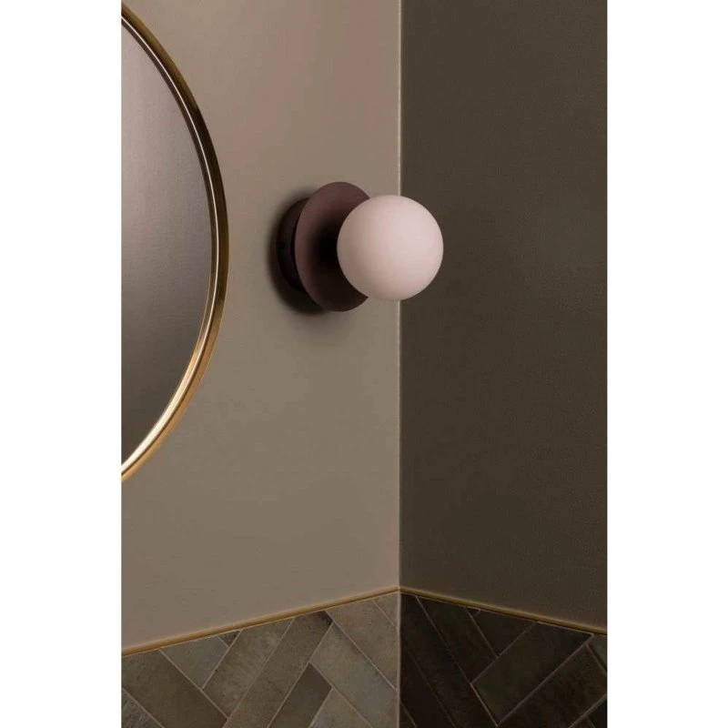 Globen Lighting Applique Art Déco Bronze/Blanc IP44