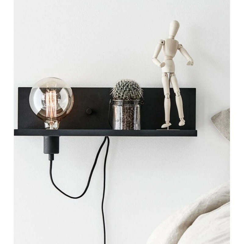 Markslöjd Applique murale Multi USB - Noir - Dimmable