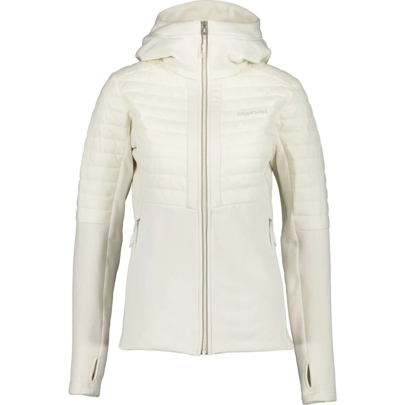 Didriksons Annema - Veste isolante hybride pour femme - Shell White