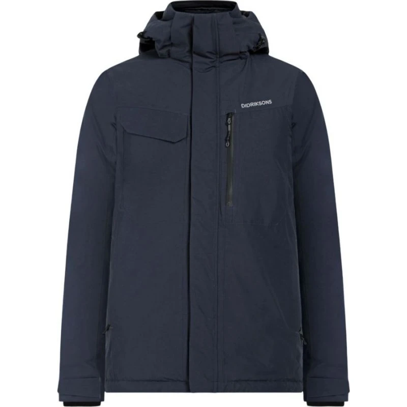 Didriksons Stefan, Veste Homme, Bleu Foncé