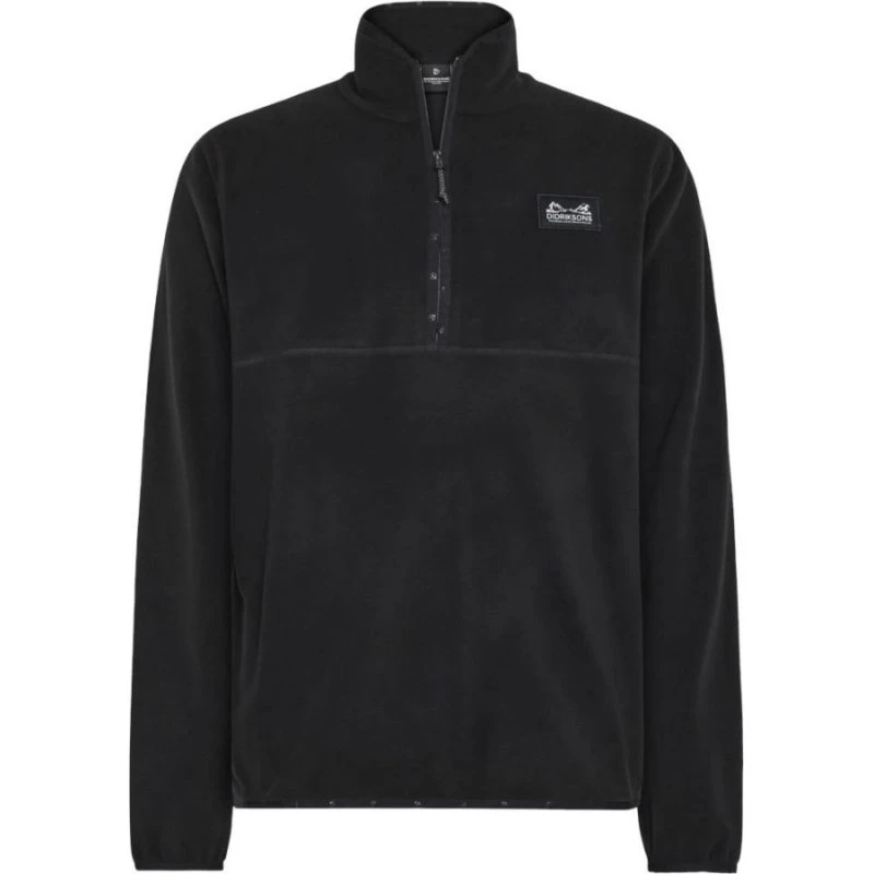Didriksons Vito - Polaire homme noire à col montant