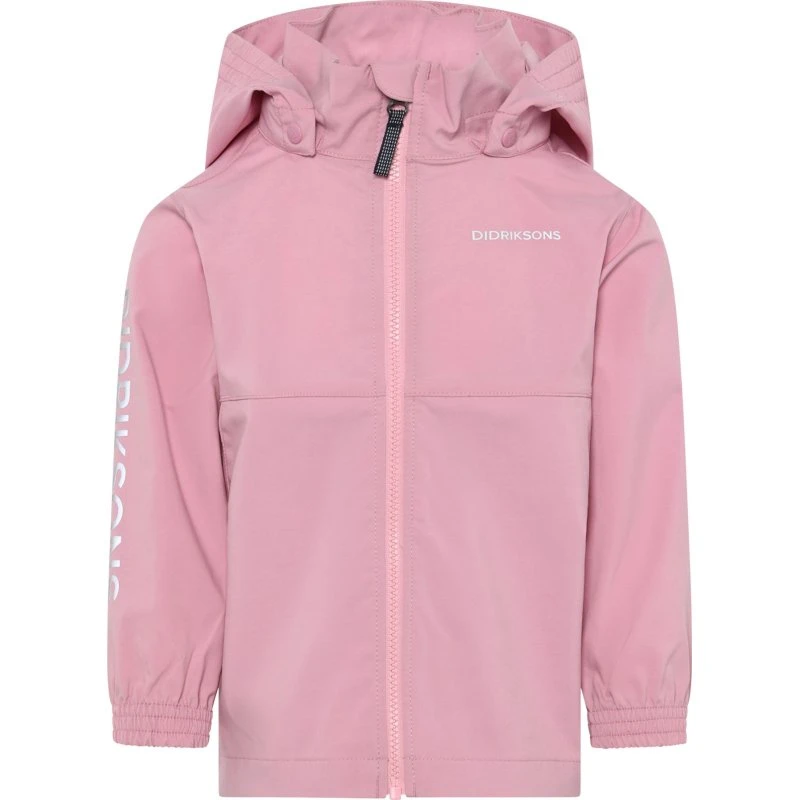 Didriksons Hallon Veste Junior Rose - Coupe-vent Déperlante