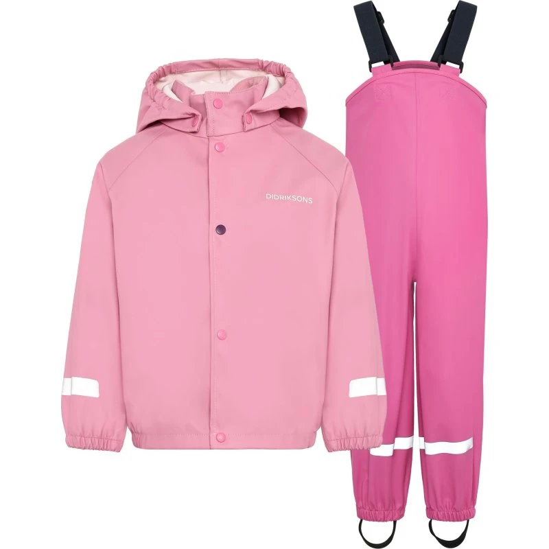 Didriksons Slaskeman Ensemble de Pluie Junior - Rose