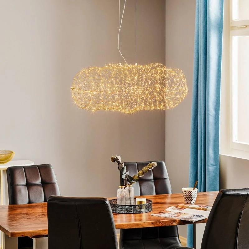 Rydéns Hayden Suspension LED Dorée - 76 cm