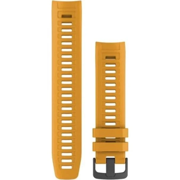 Bracelet Garmin Instinct en Silicone Jaune - Taille Unique