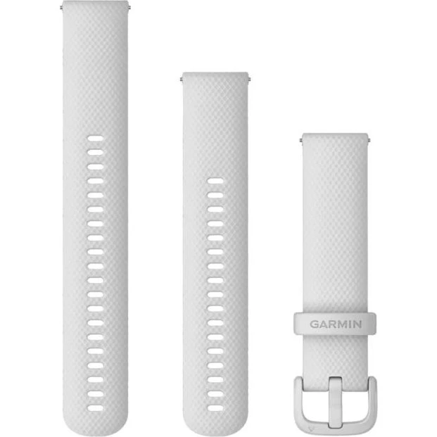 Garmin Bracelet Silicone Quick Release 20 mm - Blanc