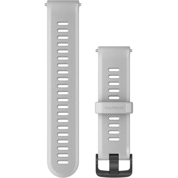 Garmin Bracelet Silicone Quick Release 22 mm - Argent