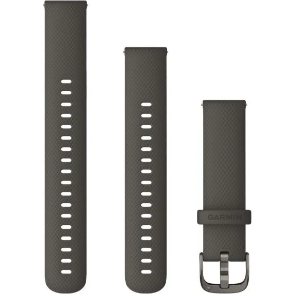 Garmin Bracelet Silicone Quick Release 20 mm - Gris