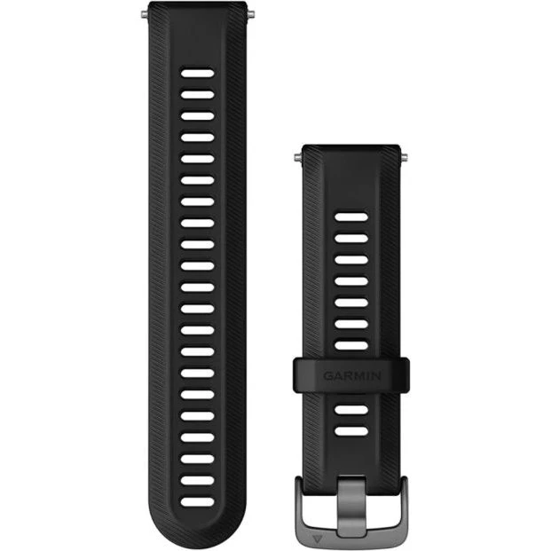 Bracelet Garmin Forerunner 955 en Silicone 22 mm - Ardoise