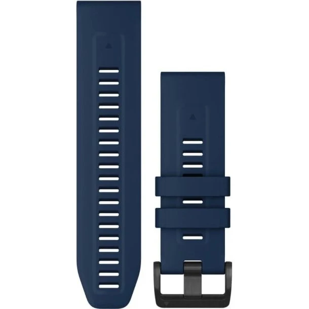 Bracelet de montre Garmin QuickFit 26 en silicone Bleu