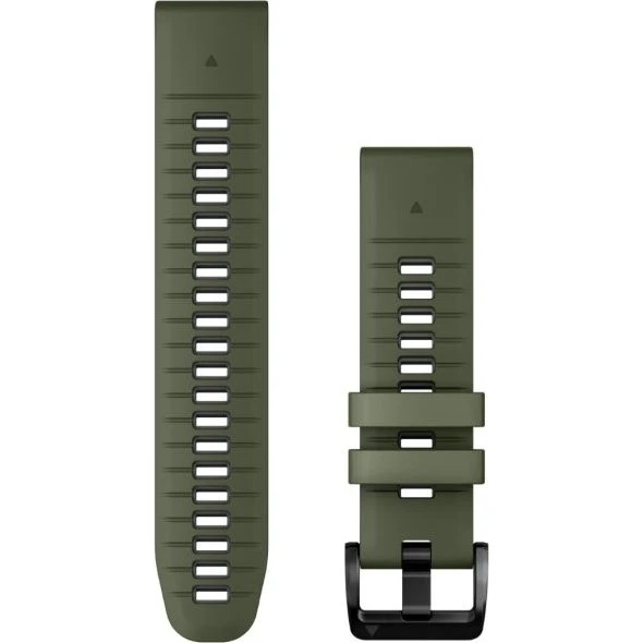 Garmin QuickFit 22 - Bracelet en Silicone Vert pour Montre Connectée