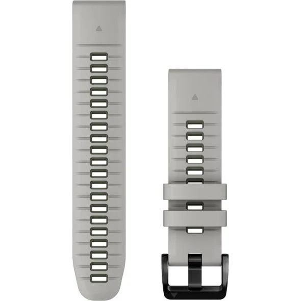 Garmin QuickFit® 22 Bracelet en Silicone Gris - Taille Unique