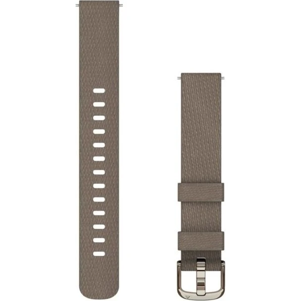 Garmin Lily 2 Bracelet en Tissu Marron Unisexe