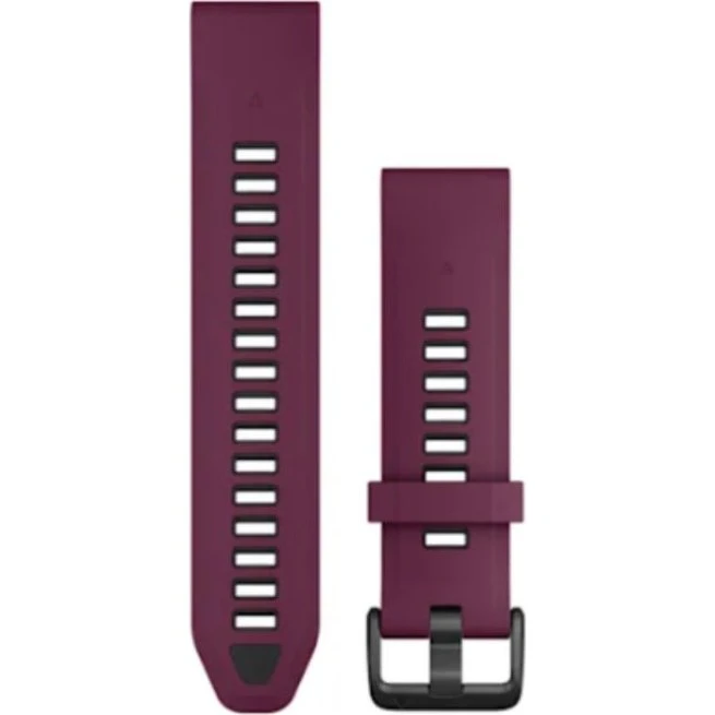 Bracelet Garmin QuickFit® 20 en Silicone Violet pour Fenix S